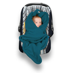 [501568] Hoppediz Einschlagdecke Fleece (Petrol)