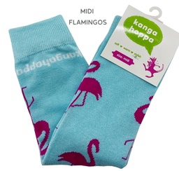 [501768] Kangahoppa Stulpen (FLAMINGOS, 3 - 6M (Midi Size))