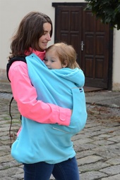 [501783] KiBi Fleece Tragecover (Aqua)
