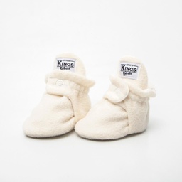 [501825] Kings & Rebels Babyschuhe Fleece 0-3 Monate (Classic Creme)