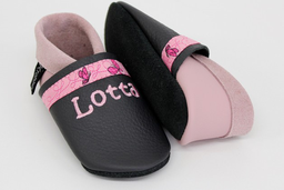 [502023] Krabbelschuhe aus Leder Schmetterlinge (21)