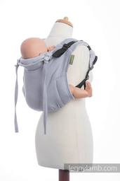 [502144] Lenny Lamb Onbuhimo Toddlersize (80 - 110 / 20 Kilo) (Little Herringbone grau)