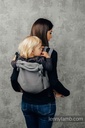 [502142-502151] Lenny Lamb Onbuhimo Toddlersize (80 - 110 / 20 Kilo) (Little Herringbone Ombre Grey)