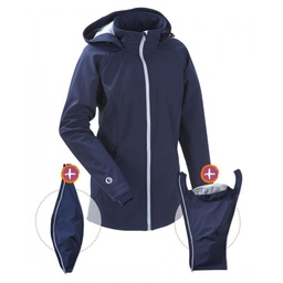 [502443] mamalila Softshell-Tragejacke clickit navy-Ice (L)
