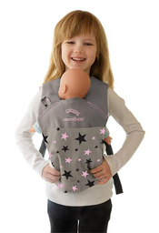 [502534] manduca Puppentragehilfe (Cotton Starlets rose)