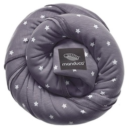 [502541] manduca® Sling elastisches Tragetuch (Little Stars-slate)