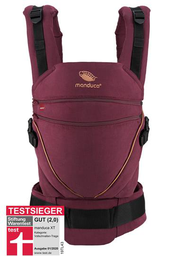 [502563] manduca XT (Ca. 56 - 98 cm / 20 Kilo) (Denim berry-toffee)