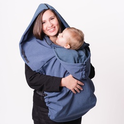 [502757] Patulove Softshellcover / Poncho (Blau)