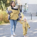 [502755-05] Patulove Softshellcover / Poncho (Senf)