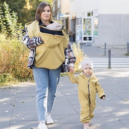 [502755-05] Patulove Softshellcover / Poncho (Senf)