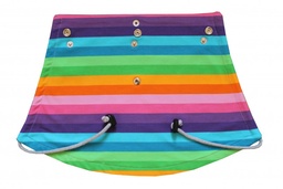 JoNo Mei Tai Kopfstützen (Zusatz) (Dunkelgrau mit Drops, Passend nur für Modelle ab Sommer 2018)