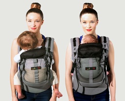 [502957] JPMBB Physio Carrier (50 - 98 cm / 20 Kilo) (Schwarz, Taschenfarbe schwarz)