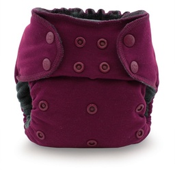 [502962-002] Kanga Care Ecoposh OBV One Size Fitted Cloth Diaper (Boysenberry)