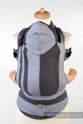 [502995] Lenny Lamb Trage Babysize (56 - 86 cm / 18 Kilo) (Moon Rock (grau))