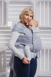[503003-6] Lenny Lamb Wrap-Tai Babysize (50 - 86 cm / 15 Kilo) (Professional blau/orange)