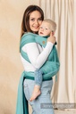 [503003-7] Lenny Lamb Wrap-Tai Babysize (50 - 86 cm / 15 Kilo) (Professional Little Herringbone Grün (Fischgrät))
