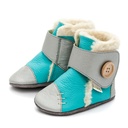 [503022] Liliputi Booties Gr. S (Snowflake turquoise)