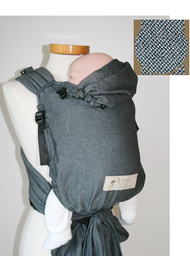 [503136] Storchenwiege Talemo Halbschnalle (50 – 86 cm /15 kg) (Graphit)
