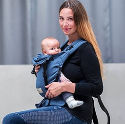 [503137] Storchenwiege Talemo Halbschnalle (50 – 86 cm /15 kg) (Jeans)