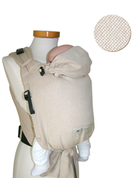 [503140] Storchenwiege Talemo Halbschnalle (50 – 86 cm /15 kg) (natur)