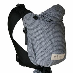 [503364] Storchenwiege Talemo Halbschnalle (50 – 86 cm /15 kg) (Schwarz-weiß)