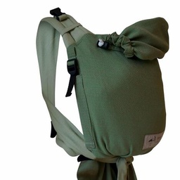 [503365] Storchenwiege Talemo Halbschnalle (50 – 86 cm /15 kg) (Grün / creme)