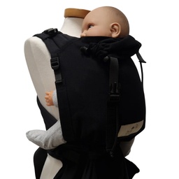 [503134-14] Storchenwiege Talemo Halbschnalle (50 – 86 cm /15 kg) (Leo Schwarz)