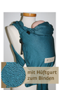 [503146] Storchenwiege BabyCarrier SLIM (50 – 86 cm / 15 kg) (türkis)