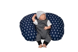 [503229] Ullenboom Bobbele Stillkissen 57x44 cm (ANKER BLAU)
