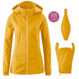 [503504-007] mamalila Softshell-Tragejacke Allrounder senf (XXL)