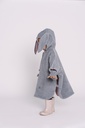 [503582-003] Patulove Poncho Funny Bunny Pink (L)