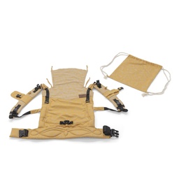 [503624-06] Schmusewolke Comfort FullBuckle Babytrage (56 -  98 cm / 15 kg) (Botanical Golden Leinen)