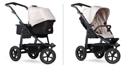 [503651-04] tfk mono3 - Kombi Kinderwagen mit Luftrad-Set (sand)