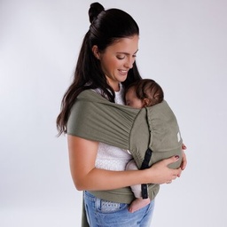 [503679-Olive-02] cocoo·me® Helium Babytrage Wrapconversion (50 - 98 cm / 12 Kilo) (Olive)
