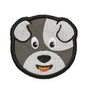 [503689-02] Affenzahn Klett Rucksack Badges (Hund)
