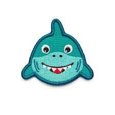 [503689-07] Affenzahn Klett Rucksack Badges (Hai)