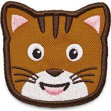 [503689-10] Affenzahn Klett Rucksack Badges (Katze)