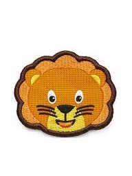 [503689-12] Affenzahn Klett Rucksack Badges (Löwe)