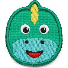 [503689-18] Affenzahn Klett Rucksack Badges (Dinosaurier)