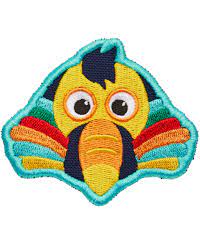 [503689-21] Affenzahn Klett Rucksack Badges (Tukian)