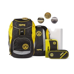 [503694-028] ergobag Schulranzen-Set Pack 2024 (Limited Edition Borussia Dortmund)