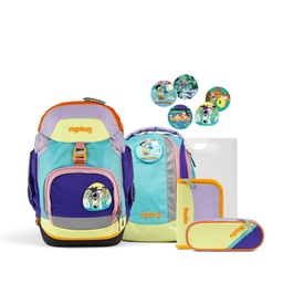 [503694-031] ergobag Schulranzen-Set Pack 2024 (COMIC ADVENTURE EDITION NaturBärlebnis)