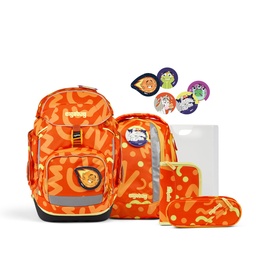 [503694-032] ergobag Schulranzen-Set Pack 2024 (COMIC ADVENTURE EDITION WunderBärvoll)