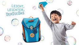 [503706-08] Der Die Das Schulranzen-Set Ergoflex Easy 2024 (Blue Speed)