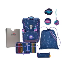 [503706-09] Der Die Das Schulranzen-Set Ergoflex Easy 2024 (Deep Ocean)
