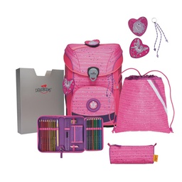 [503706-10] Der Die Das Schulranzen-Set Ergoflex Easy 2024 (Pretty Unicorn)