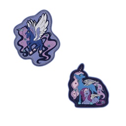 [503707-03] Der Die Das Wechselbuttons für Schulranzen (Pretty Unicorn)