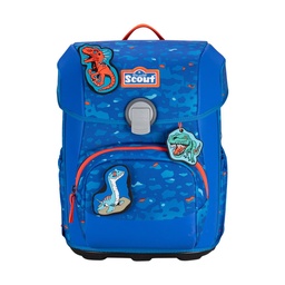 [503710-019] Scout Neo Schulranzen-Set 4.tlg. (Exklusiv Superflash Blue Dino)