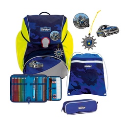 [503712-05] Scout Alpha Schulranzen-Set 2024 (Blue Police)
