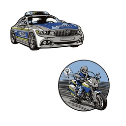 [503719-25] Scout Funny Snaps Move Set (Blue Police 2er Set)